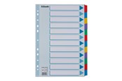 Arkivering & Förvaring - Esselte - divider - 12 parts - for A4 - tabbed - white - 100169