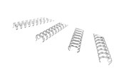 Skrivartillbehör-bläck-toner - GBC Metallspiral 3:1 NO5 A4 Svart Vit - RE810570