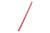 Skrivartillbehör-bläck-toner - GBC Plastspiral CombBind  8mm A4 21R Blå Röd - 4028214