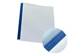 Skrivartillbehör-bläck-toner - Leitz Liminbindningsomslag  Linne 1.5 mm Blå - 177118