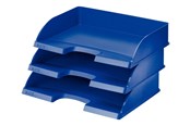 Arkivering & Förvaring - Leitz Brevkorg Plus liggande standard Blå - 52180035