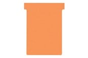 Konferens & Presentation - Nobo T-Card planeringskort - storlek 3 Orange - 2003009
