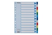 Arkivering & Förvaring - Esselte - divider - 12 parts - for A4 - tabbed - multicolour - 15262