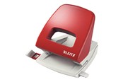 Skrivbordstillbehör - Leitz Hålslag 5005, 2 hål 25 ark Röd - 50050025