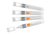 Skriv- och ritverktyg - Nobo whiteboardpennor för glastavlor, kulspets med flytande bläck, 4-pack Vit - 1905323