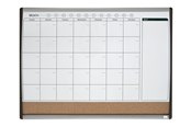 Konferens & Presentation - Nobo Quartet combo board: whiteboard bulletin board - 585 x 430 mm - 1903813