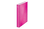 Arkivering & Förvaring - Leitz Ringpärm WOW Laminerad A4+ 2DR/25mm Rosa - 42410023