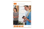 Konferens & Presentation - Nobo - flip chart pad - 650 x 1000 mm - 50 sheets (pack of 2) - 7700140