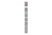 Konferens & Presentation - Nobo card planner panel - 32 slots - grey - 1900393