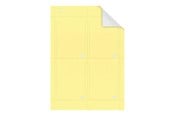 Konferens & Presentation - Nobo T-Card Planeringskort som kan skrivas ut - storlek 3 Gul - 2403004
