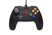Spel Tillbehör - Retro Fighters Brawler64 Color Edition v2 - Black - Wired Controller - Nintendo 64 - 745808421175