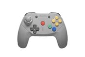 Spel Tillbehör - Retro Fighters Brawler64 Bluetooth NSO Edition - Grey - Wireless Controller - Nintendo Switch - 850046080067