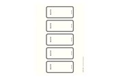 Arkivering & Förvaring - Leitz - lever arch label - grey (pack of 50) - 16920085
