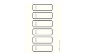 Arkivering & Förvaring - Leitz narrow / short - lever arch label - for A4 C4 - grey (pack of 60) - 16930085
