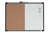 Konferens & Presentation - Nobo Quartet combo board: whiteboard bulletin board - 585 x 430 mm - 1903784