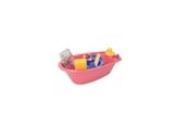 Docka, bamse och tillbehör - Heless Doll bath with accessories 8 pcs. - 914
