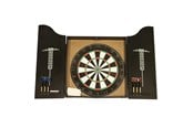 Brädspel - Nordic Games Dartskive klassisk i dartskab med dartpile - 809-074