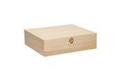 Träleksaker - Playwood Decorate your own Tea Chest 12 compartments - SL020