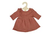 Dockor & Tillbehör - Heless Doll Knit Dress Peach 28-35 cm - 1490