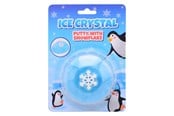 Kreativa spel - Johntoy Shiny Ice Putty Snowflake - 24524
