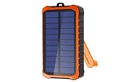 PowerBank - 4smarts Prepper solar power bank - Li-pol - 10.5 Watt PowerBank - Orange - 12000 mAh - 456633