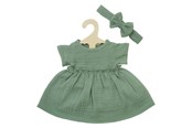 Dockor & Tillbehör - Heless Doll dress Green with Ruffles 35-45 cm - 2424