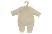 Dockor & Tillbehör - Heless Dolls Knit Overall Ecru 35-45 cm - 2480