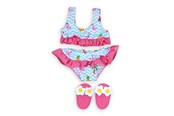 Dockor & Tillbehör - Heless Dolls Bikini with Slippers Flamingo 35-45 cm - 299