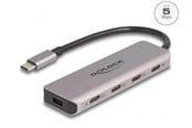 USB Hub - DeLOCK 64238 Interface Hub USB Hub - 4 porte - Grey - 64238