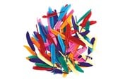 Konst- och hantverksmaterial - Colorations - Colored Duck Feathers 28.5 grams - CHDUCKOZ