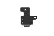 Andra mobiltillbehör - Fairphone 4 USB-C port (spare part) - F4USBC-1ZW-WW1
