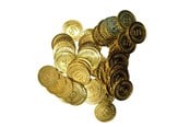 Leksaker - Pocket Money Golden Coins 50 pcs - 500028