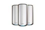 Nätverk - Router - Netgear RBE973S Orbi 970 BE27000 Quad-Band WiFi 7 Mesh System 27Gbps (3-Pack) - Mesh router 802.11a/b/g/n/ac/ax/be (Wi-Fi 7) - RBE973S-100EUS