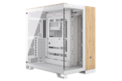 Chassi - Corsair 6500X - White/Bamboo Wood - Chassi - Miditower - Vit - CC-9011284-WW