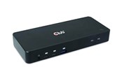 Dockning - Club 3D CSV-1585 - docking station - USB-C x 2 - HDMI DP - 1GbE - CSV-1585