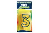 Leksaker - Folat BV Birthday candles Fun - 3 years - 07803