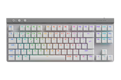 Tangentbord - Logitech G515 LIGHTSPEED TKL - Tactile - Gaming Keyboard - Utan numpad - Nordisk - Vit - 920-012551