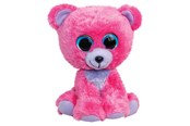 Plush - Lumo Stars Cuddly Toy - Bear Raspberry 15cm - 54967