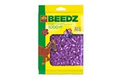 Kreativa spel - SES Creative Iron-on Beads - Purple 1000pcs. - 00709