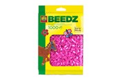 Kreativa spel - SES Creative Iron-on Beads - Neon Pink 1000pcs. - 00718