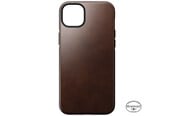 Mobile - Covers & Cases - Nomad Modern Leather MagSafe Case - brown - iPhone 14 Plus - NM01279785