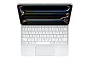 Tangentbord - Apple Magic Keyboard for iPad Pro 11‑inch (M4) - US English - White - Tastatur & Folio set - Engelska (US) - Vit - MWR03LB/A