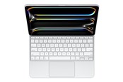Tangentbord - Apple Magic Keyboard for iPad Pro 13‑inch (M4) - US English - White - Tastatur & Folio set - Engelska (US) - Vit - MWR43LB/A