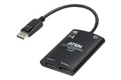 Video Switch - ATEN VS92DP - video splitter - 2 ports - VS92DP-AT