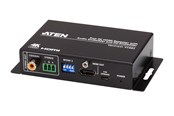 Repeatrar, förstärkare, broar och transceivers - ATEN VC882 True 4K HDMI Repeater with Audio Embedder and De-Embedder - VC882-AT-G