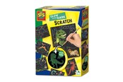 Kreativa spel - SES Creative Glow in the Dark Scratch - Dinos - 14285