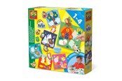 Babyleksaker - SES Creative My First - Where do I live? Sticking animals - 14401