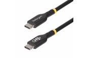 USB-kabel - StarTech.com 2m USB C Charging Cable USB-IF Certified USB-C Cable 240W - USB-C cable - 24 pin USB-C to 24 pin USB-C - 2 m - USB2EPR2M