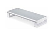 Monitorfäste - StarTech.com Ergonomic Monitor Riser Stand 33lb Max Fixed height 3.5in - monitor stand - TAA Compliant - 1MFSW-MONITOR-RISER