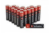 Battery - Verbatim battery - 20 x AAA / LR03 - Alkaline - 49876